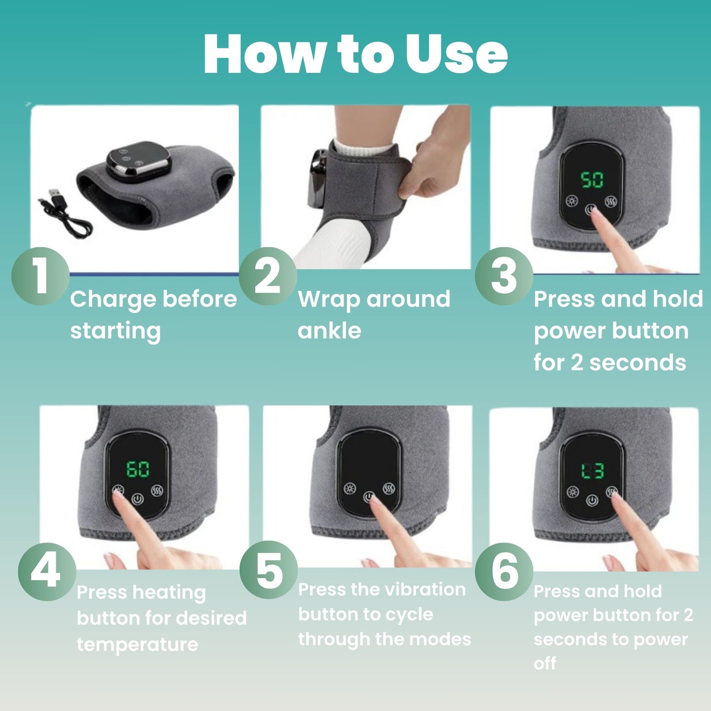 3-In-1 Foot Relief Wrap