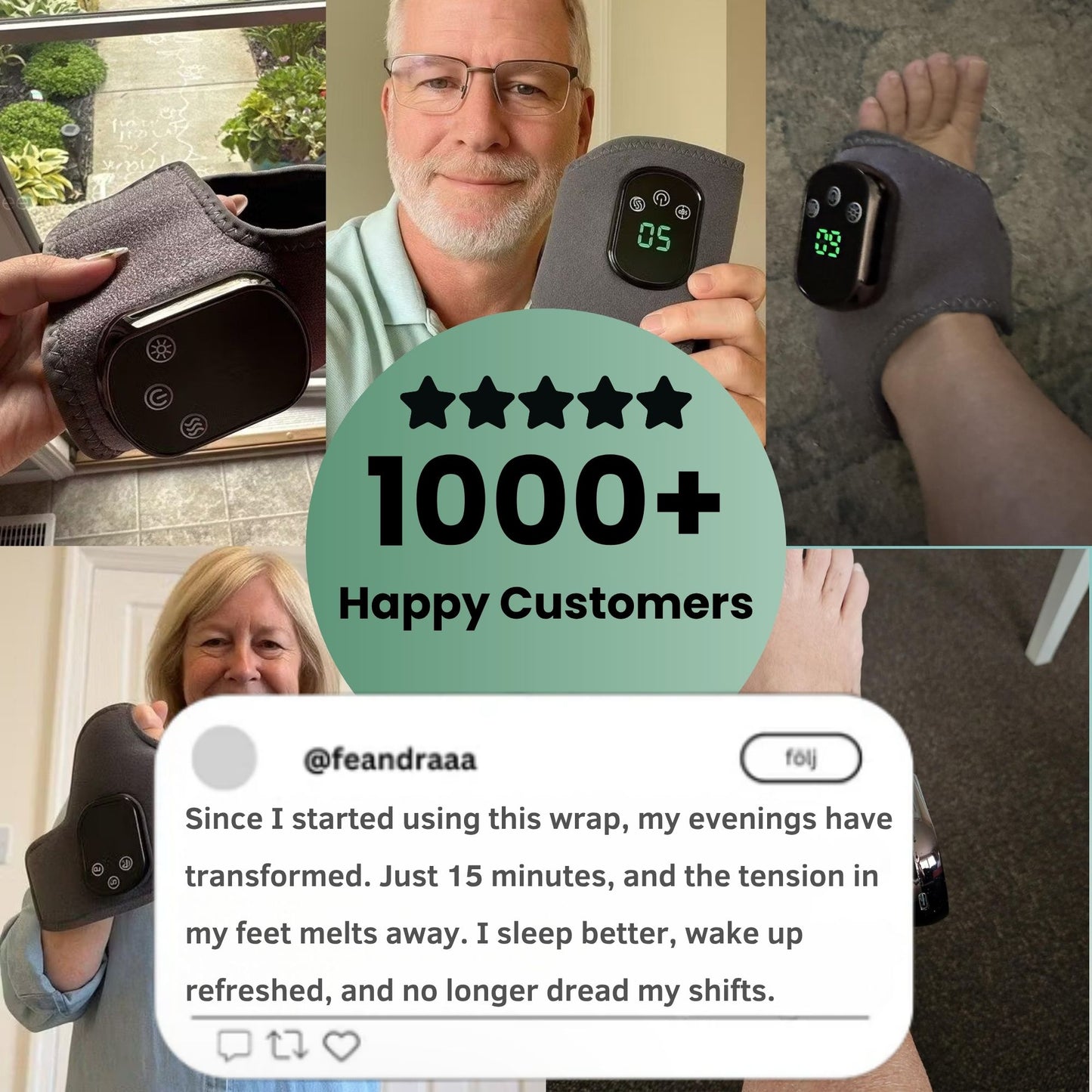 3-In-1 Foot Relief Wrap