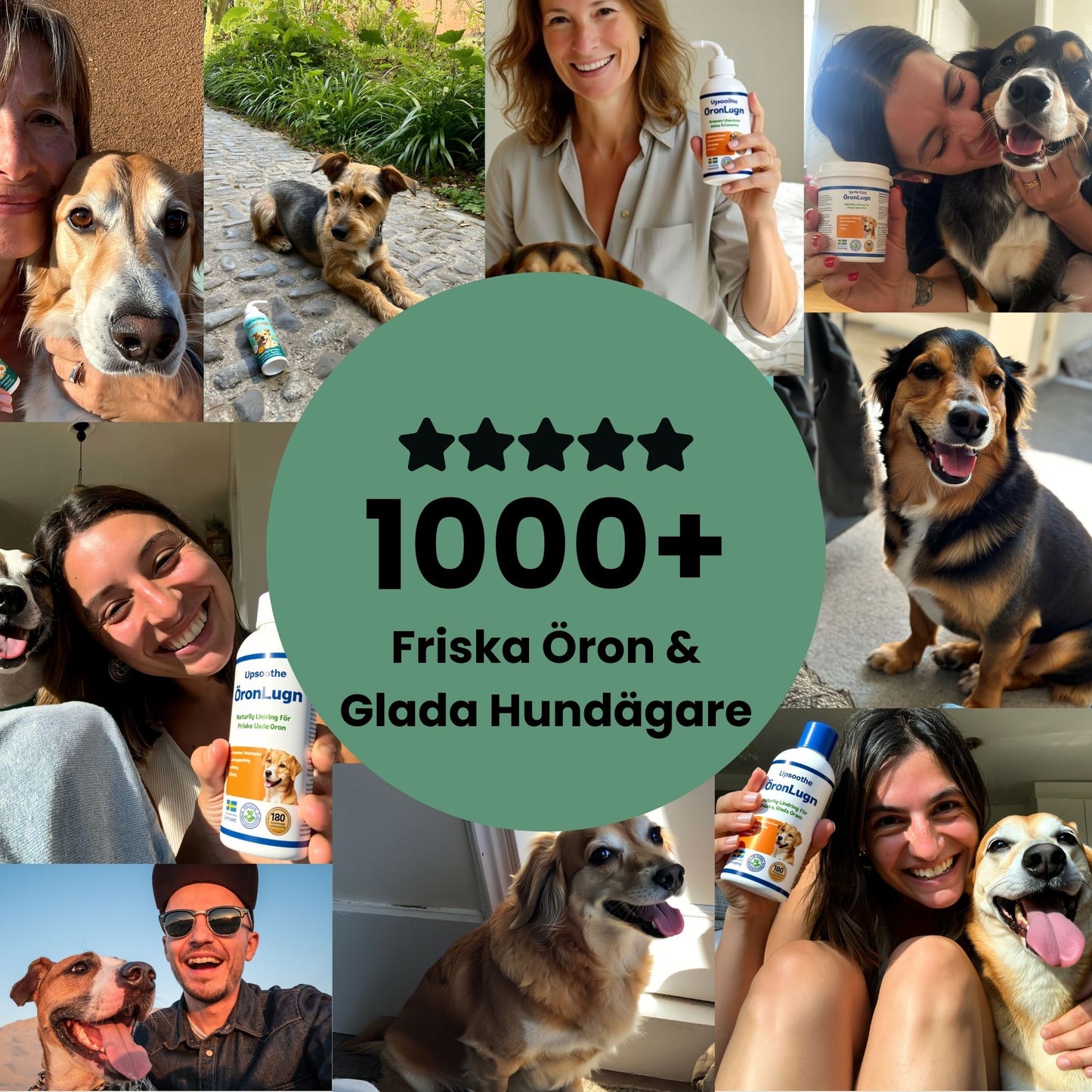 ÖronLugn™ Hund Öronrengöring