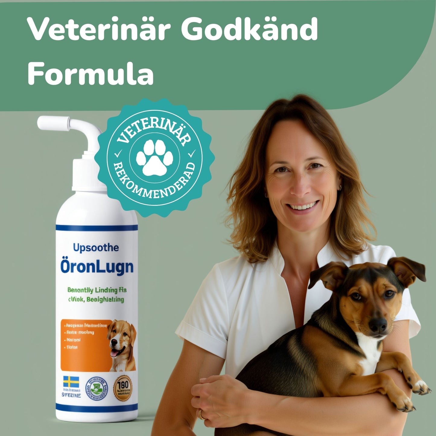 ÖronLugn™ Hund Öronrengöring